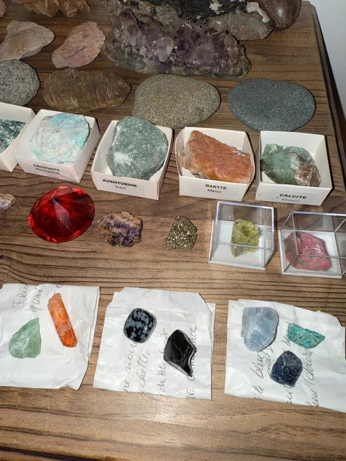 Lotes de pedra coleção minerais em muito bom estado – photo 5